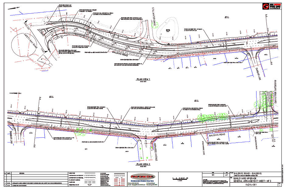 Proform Civil Project 4 Road And Intersection Design Baldivis